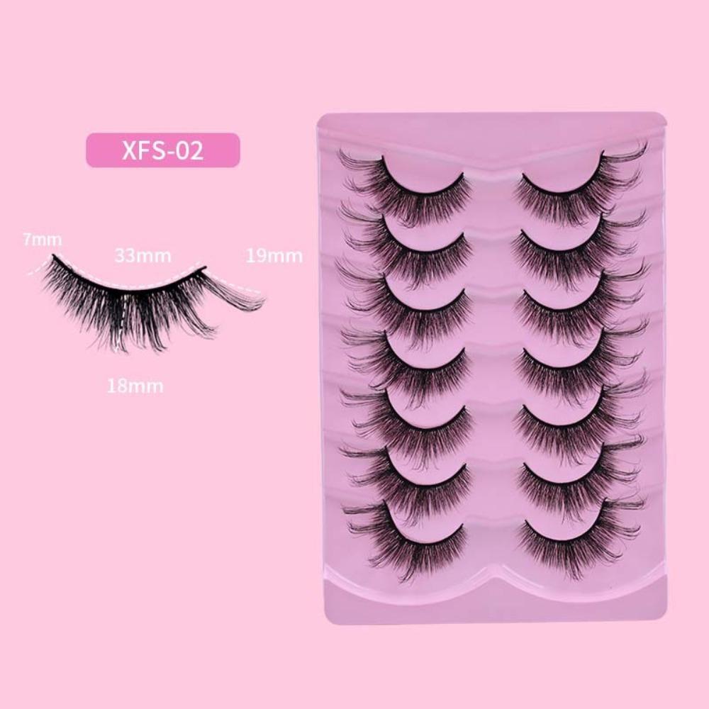 Curl Cat Eye False Eyelashes Eye Elongated Faux Mink Lashes Manga Lashes Fake Lashes  Makeup Tools