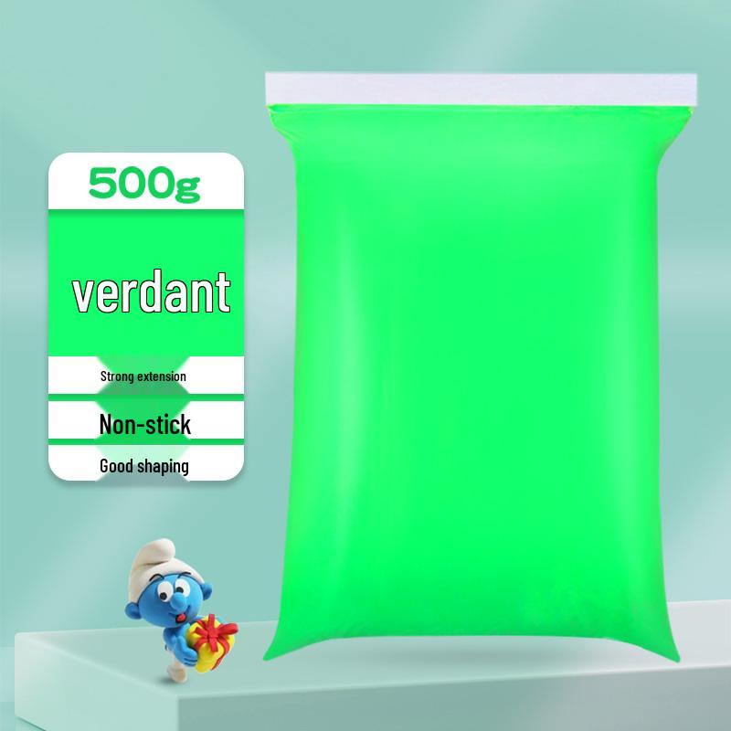 500g Weißer Kinder-Weltraumknete - Leicht, Großpackung für den Kindergarten