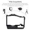 Metal Camera Cage Aluminum Alloy Multi Hole Expansion Camera Protective Frame with Cold Shoe Mount for R7 R8 Cameras