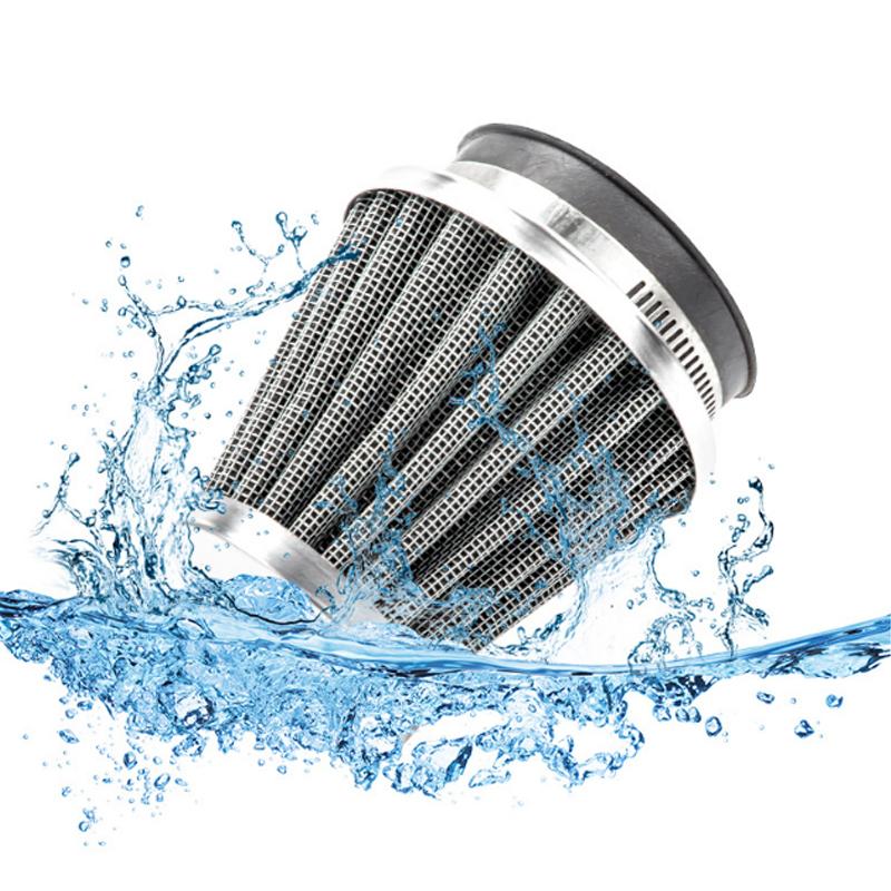 Motorcycle Conical Air Filters Universal Clamp-on Air Filter Tapered Cone Intake Modification Air Filter for Car Moto Off-road