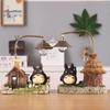 Creativity LED Desk Lamp Anime Totoro Cartoon with Bulbs Night Light for Bedroom Bedsides Desktop Ornament Gift Figure Decor