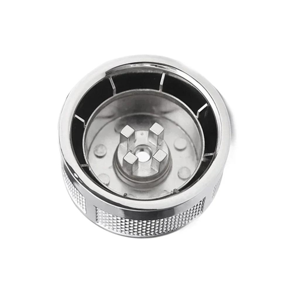 P Gear Knob Central Control Gear Shift Knob Silver 4 Teeth For Land Rover For Range Rover For L405 Models 17-21 Gear Shift Selec