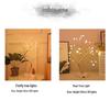 Xianci Starry Sky Table Lamp: Creative LED Pearl Golden Leaf Light for Bedroom Decor