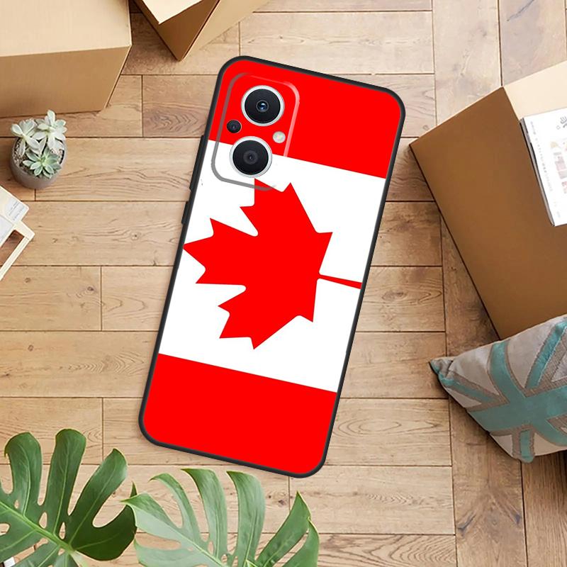 Canada Canadian Flag Phone Case For OPPO Reno 14 12 11 13 F 10 Pro 8T 8 Lite OPPO Find X9 X8 X6 X5 Pro Back Cover