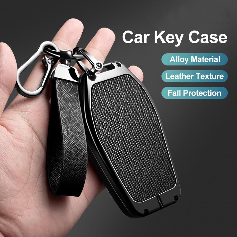 Zinc Alloy Leather Car Key Case For Bmw G30 G12 G11 G32 G31 5 7 Series I8 I12 I15 G01 X3 X4 G02 G05 X5 G07 X7 Key Case
