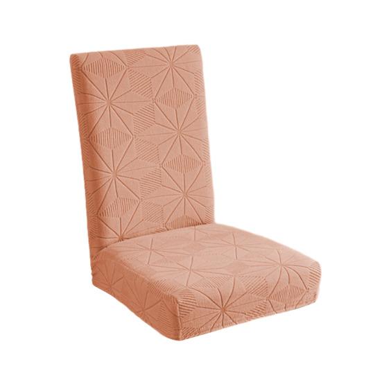 Aksamitny Pokrowiec na Krzesło do Jadalni Rozciągliwy Pokrowiec na Krzesło Parson Zdejmowany Zmywalny Ochraniacz na Siedzisko na Wesele Imprezę Domowy Restauracja Hotel Bankiet