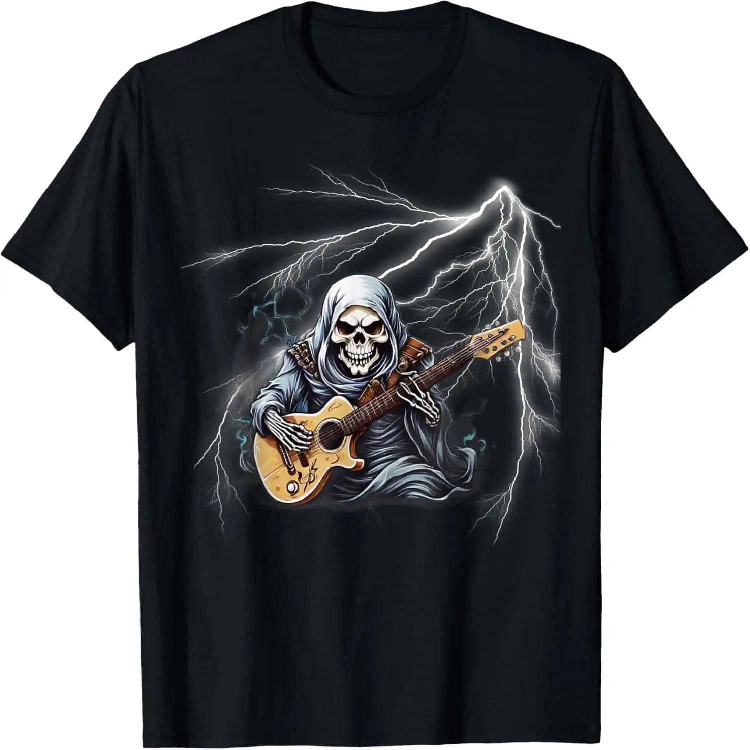 

Ghost Guitar Cool Guitar Player Skeleton Hands Guitar T-Shirt XXXXXL різнокольоровий