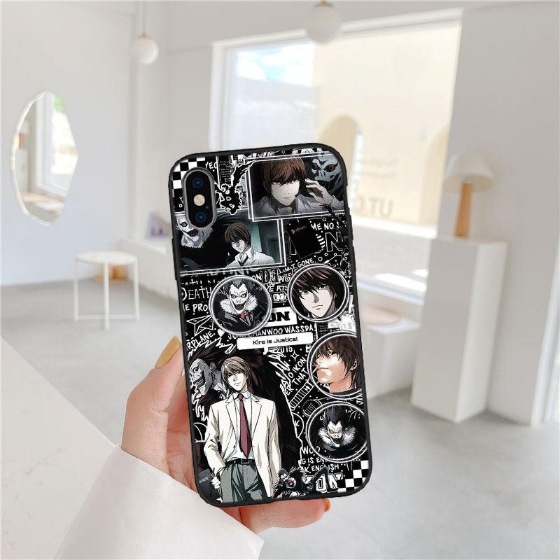 

LO30 Death Note Phone Case for Samsung Galaxy A11 A12 A13 A15 A52S A53 A55 A56 A70 A71 A72 A73 F06 F16 F56 S10 Plus S10e Galaxy A11
