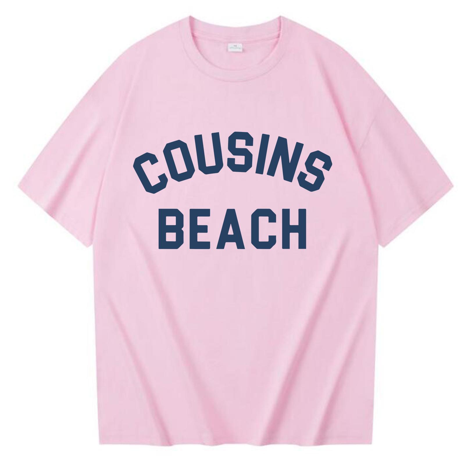 

The Summer I Turned Pretty Cousins Beach Tshirt Women Harajuku Sleeve Casual Clothing Street Tops Tees Aesthetic Clothes 4XL