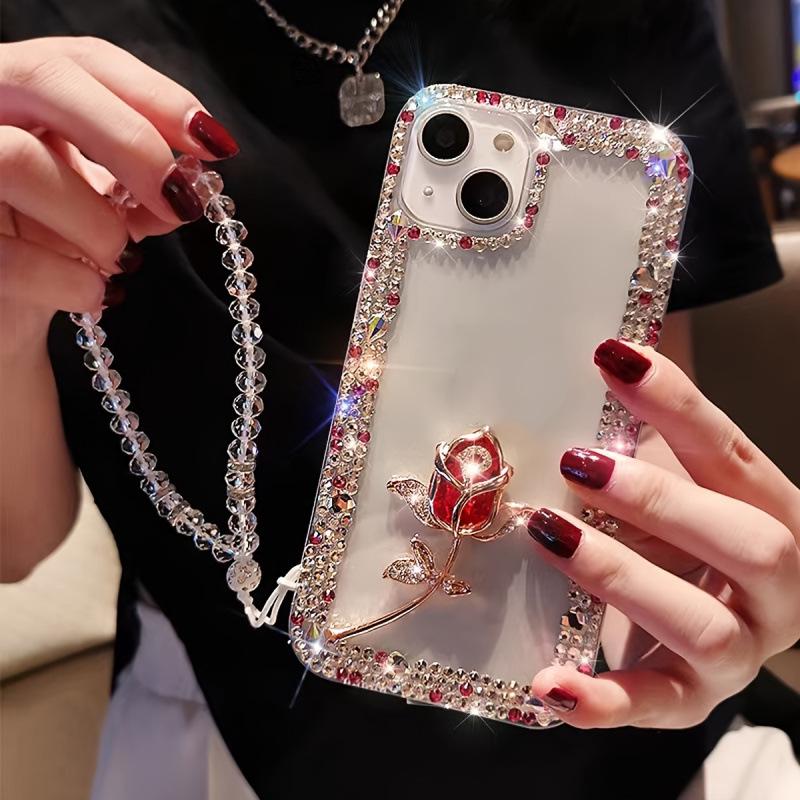 

2026 Rose Flower Design Phone Case - W372 Model XR красный