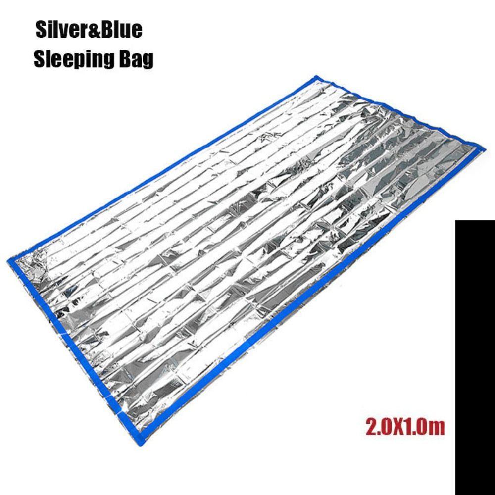 Portable Survival Sleeping Bag Waterproof Camouflage Camping Hiking Blanket Outdoor Tool