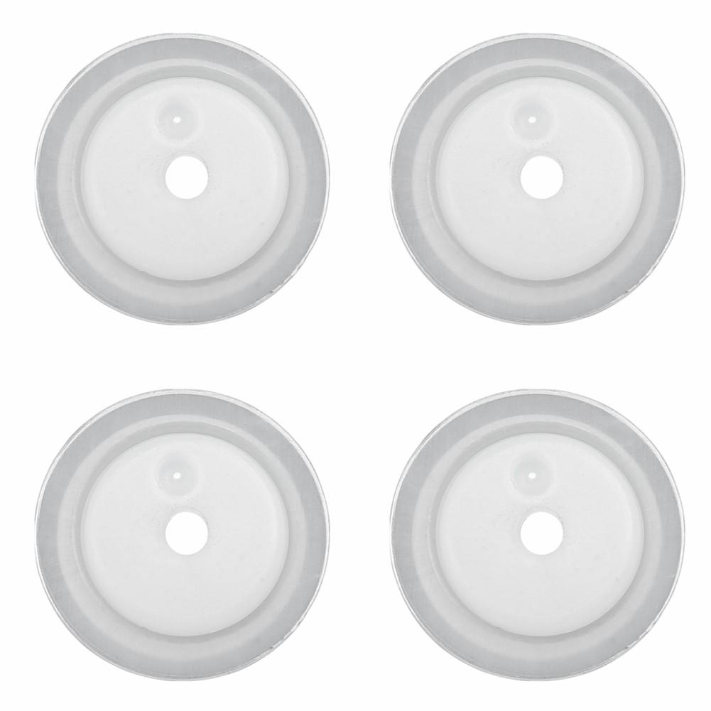 50Pcs PE Degassing Valve with Filter for Coffee Bags One Way Exhaust Valve for Gas Release and Oxygen Barrier Function