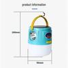 OEING Solar Charging Camping Light Bulb