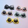 Óculos de Sol de Moda à Prova de UV para Crianças Meninos e Meninas Desenho Animado Fofo Óculos Antiderrapantes para Crianças Óculos de Bebê Tendência