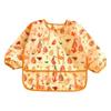 Adjustable Neckline Baby Bibs Waterproof Kids Art Smock New Toddler Painting Apron  Baby Feeding