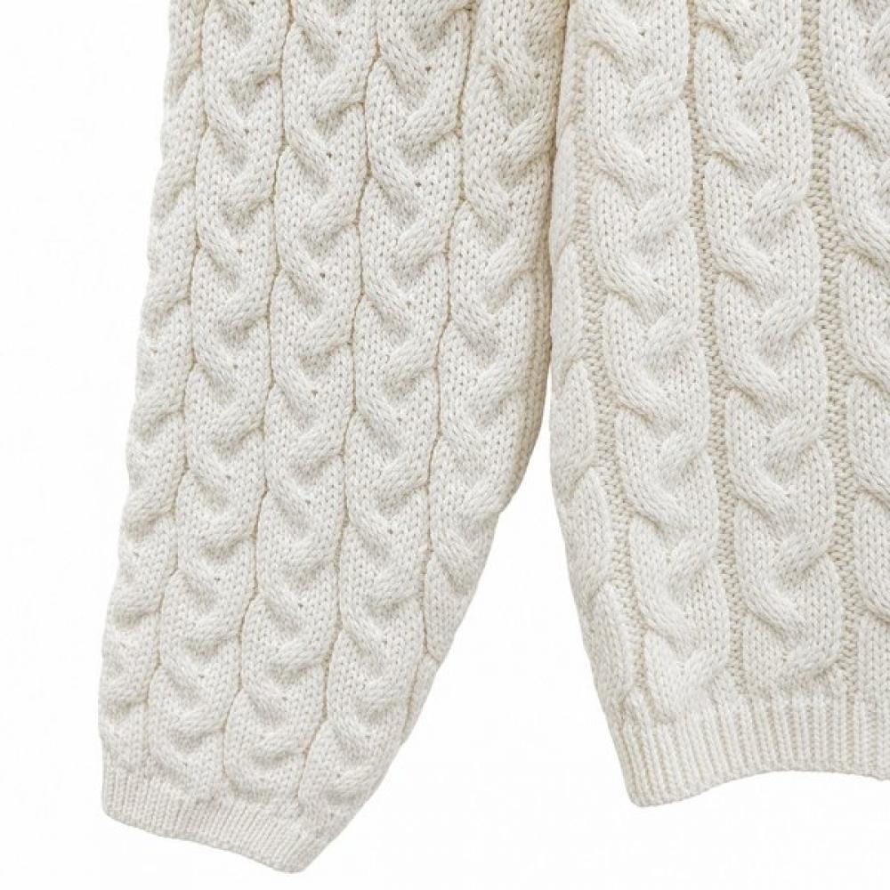 GGPX New York Medium Cable Knit Long Sweater Gq9kp009f