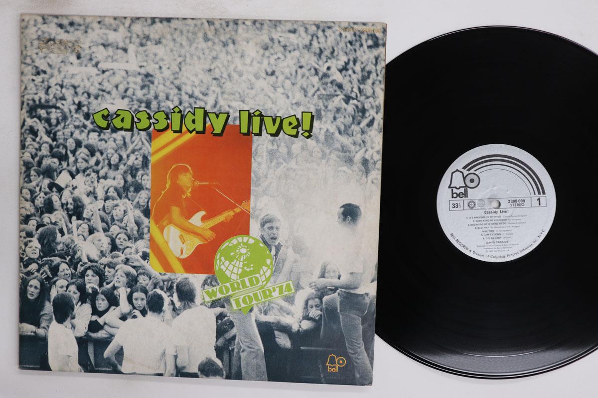 LP Record DAVID CASSIDY Cassidy Live 2308099 Bell 1974 Non Japan Rock Used