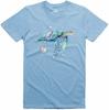 Psychedelic Turtle Nature Print 100 Cotton Regular Fit T Shirt