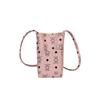 Korean Version of Popular Women's Shoulder Bag Cute Bear Foreign Gas Printing Bucket Bag 2025 New Mini Mobile Phone Bag Women