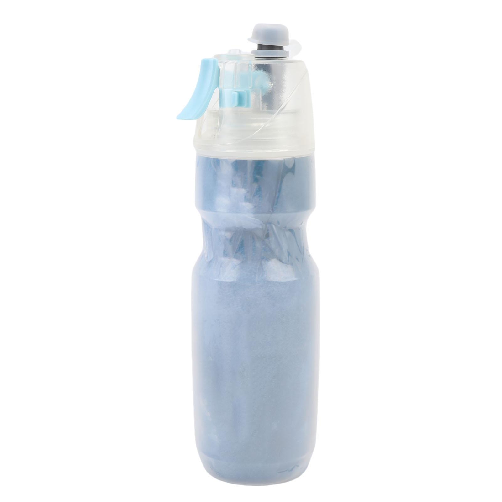 

Multifunctional Water Bottle with Misting Spray Function 600ML Large Capacity Drinking Bottle for Outdoor Sports Cycling