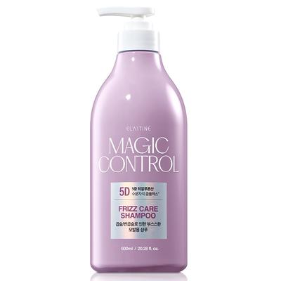 Elastin Magic Control Shampoo für krauses Haar aufgrund von lockigem und halblockigem Haar, 600ml, 1 Stk.