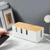 Multifunction Cable Management Box Plastic Plug-in Board Case New Desktop Storage Box