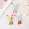 Cute Easter Chicken Hen Keychain Animal DIY Jewelry Gifts Keyring Pendants Handbag Accessories Women