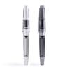 Natami Vacuum Filling Fountain Pen, Titanium & Acrylic, for Writing, Office & Business Use, Large Capacity Pen with Gift Case