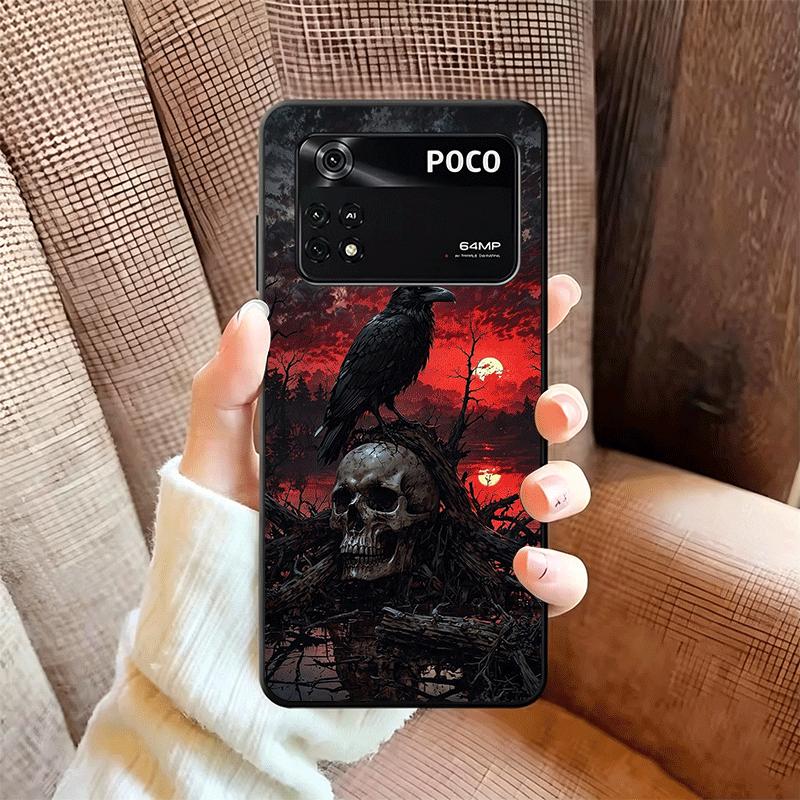 Gothic Vampire Scarlet Art Soft Phone Case for Xiaomi Poco X5 X6 X7 X8 Pro Max X3 F7 F8 Ultra M8 M7 M6 M5 Redmi 15 15C 14C 13C 1