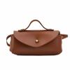Retro PU Leather Mini Crossbody Bag Small Horizontal Coin Purse Solid Color Lipstick Bag