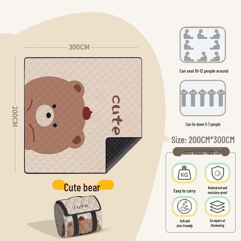 Foldable Portable Outdoor Picnic Mat