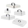 304 Stainless Steel Grill Cover for Cheese Melting, Food Steamer Lid, Flat Top Griddle