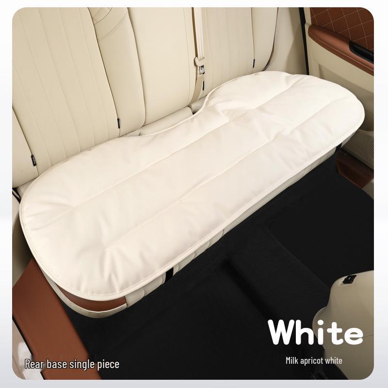 Napa Leather Car Seat Cushion - All-Season Cover for Mercedes-Benz, BMW, Tesla, Volkswagen