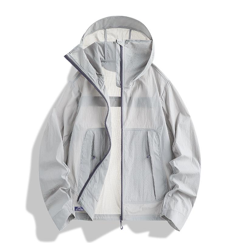 Petite Women's Lightweight Outdoor UV Protection Jacket and Men's UPF50+ Hiking Sun Jacket