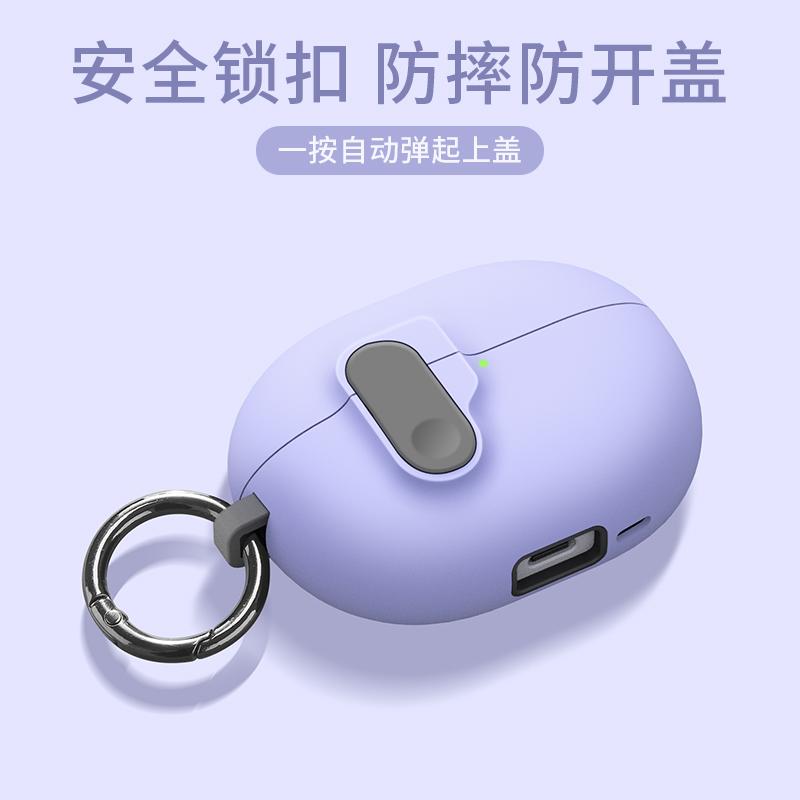 Case for Huawei Freebuds Pro 4 3 Luxury Wireless Bluetooth Earphone Case with Hook Shockproof Protect Cover for FreeBuds Pro 4 3