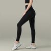 Naked high waist belly fitness yoga pants, thin one-size-fits-all sports trousers, thin and breathable comfortable leggings