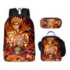 Naruto NARUTO Student School Bag 3D Digital Cartoon Printed School Bag Grade 3-6 Backpack