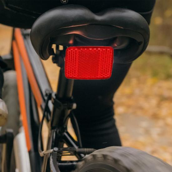 1 Set Kit Reflectori Față & Spate Bicicletă Echipament Reflectorizant de Avertizare Siguranță Ciclism pentru Ghidon Roată Bicicletă de Șosea MTB