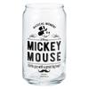 Disney Mickey Mouse Sunart Can-Shaped Glass Tumbler 360ml Made In Japan SAN4045-2