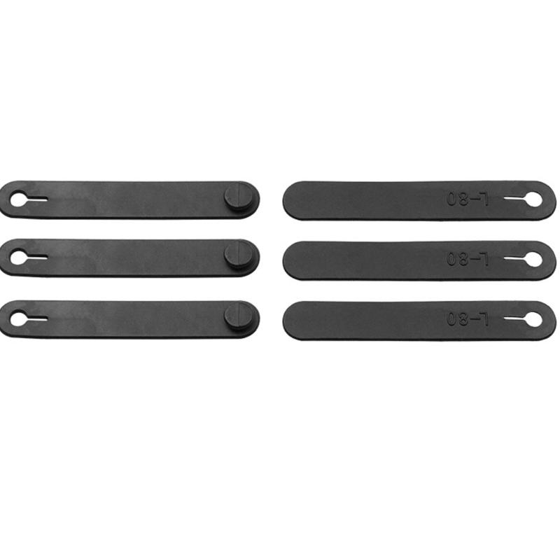 Reusable Silicone Cable Ties For Motorcycles Ebikes High Temp Resistance Up To 500°F Easy Install Lightweight No Tools Needed