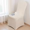 2pcs Min Order Spandex Chair Covers Stretch Washable Slipcovers for Wedding Banquet Party Hotel Dining Room Home Event Decor