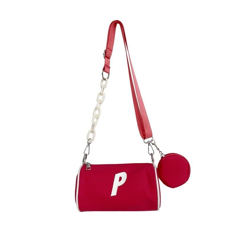 

Trendy Stylish Childrens Bucket Bag With Letter Design In Breathable Canvas For Boys And Girls маджента