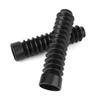 2x Universal Motorcycle Bike Rubber Front Fork Cover Gaiters Gators Boots GLF