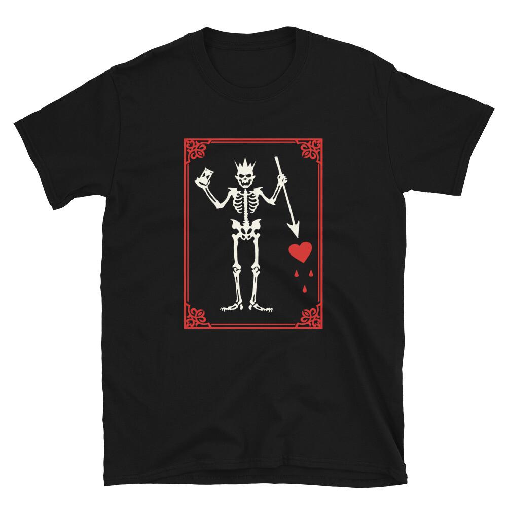 Blackbeard Pirate Flag Military Veteran Operator Special Forces Unisex T-Shirt S