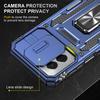 Armor Series For Motorola Moto G Stylus 5G (2024) Case PC+TPU Lens Protection Kickstand Phone Cover