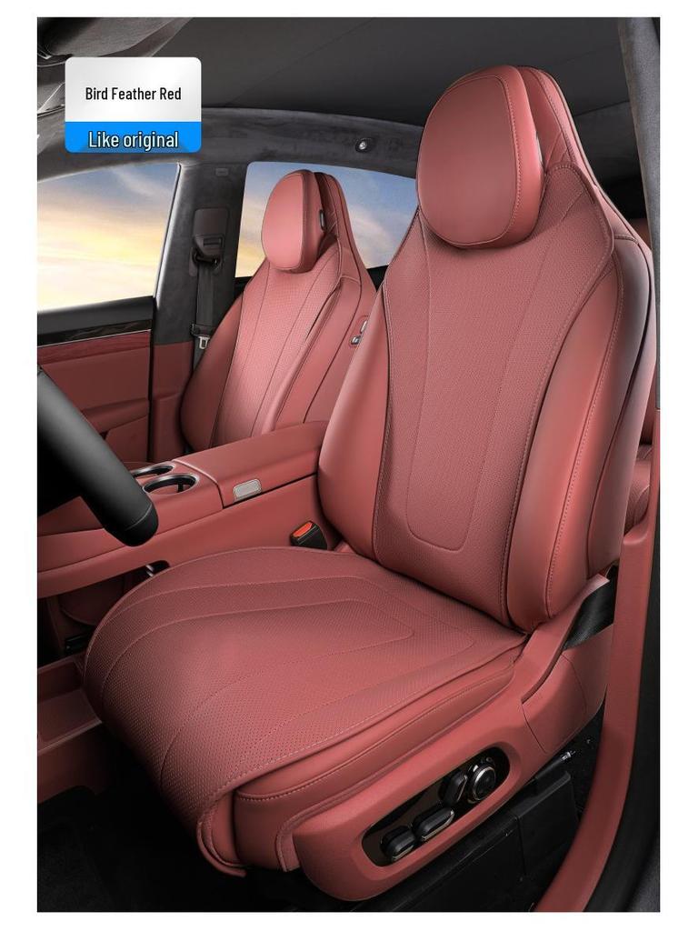Zhiji R7 Universal Car Seat Cushion: Breathable, Ventilated, All-Season Cover.