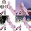Stylish Short Mesh Gloves For Bride's Wedding Attire And Daily Wear In Soft White