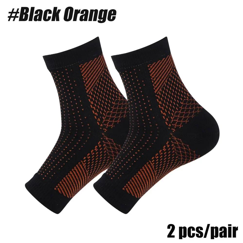 1 Pair Compression Plantar Fasciitis Socks Ankle Brace Sleeve Heels Arch Supports & Heel Pain Relief Ankle Support For Men Women