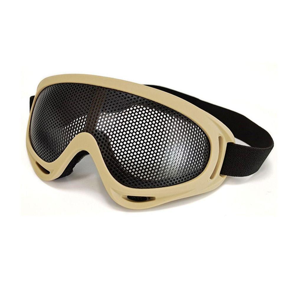 Iron Mesh Goggles High Density Mesh Mesh Glasses Off-road Motorcycle Sunglasses Outdoor Activities