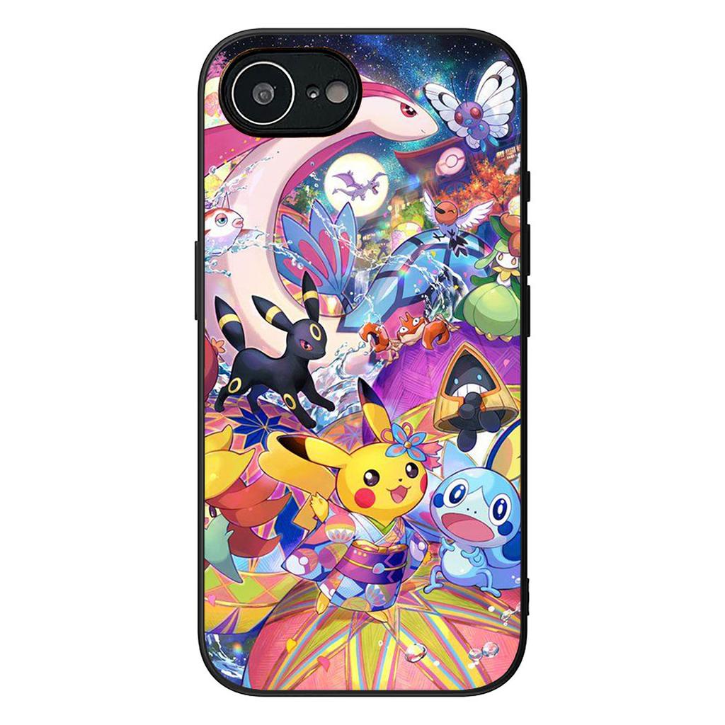 Espeon P-Pokemons Umbreon P-Pikachus Phone Cover for Xiaomi Redmi Note 12 11 10 A3 Pro 10A 10C 12C Note12 5G Protective Case